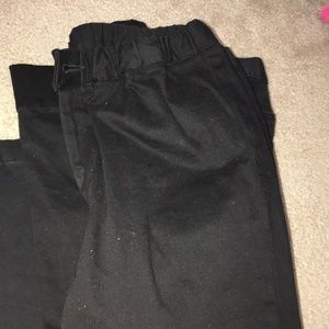 Black Elastic pants